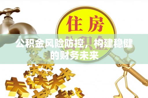 叙永公积金风险防控，构建稳健的财务未来