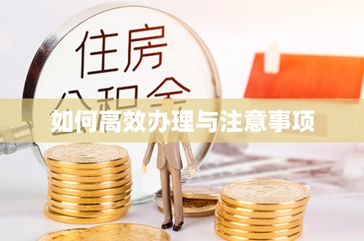 叙永如何高效办理与注意事项