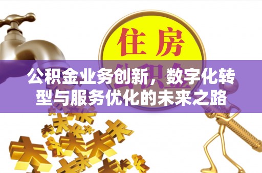 叙永公积金业务创新，数字化转型与服务优化的未来之路