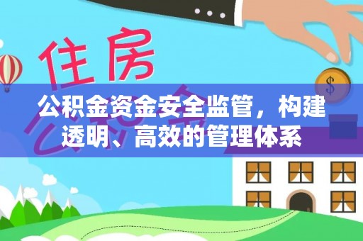 叙永公积金资金安全监管，构建透明、高效的管理体系