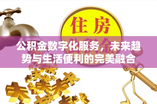 叙永公积金数字化服务，未来趋势与生活便利的完美融合