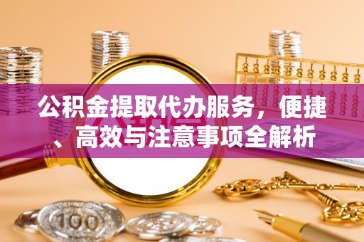 叙永公积金提取代办服务，便捷、高效与注意事项全解析