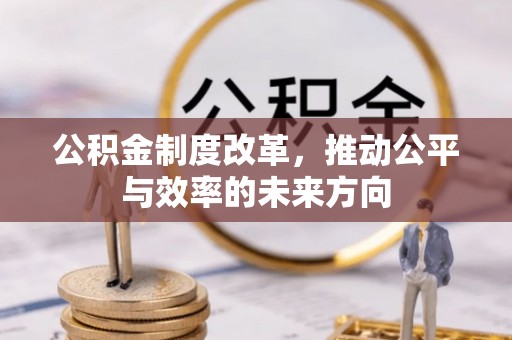 叙永公积金制度改革，推动公平与效率的未来方向
