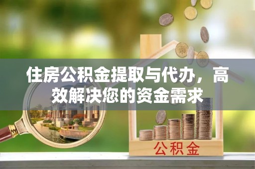 叙永住房公积金提取与代办，高效解决您的资金需求