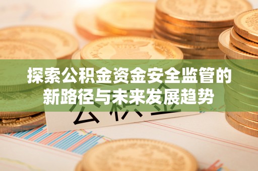叙永探索公积金资金安全监管的新路径与未来发展趋势