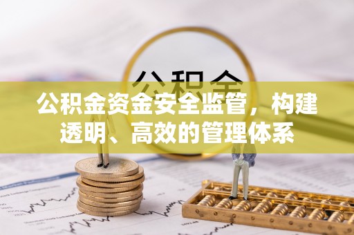 叙永公积金资金安全监管，构建透明、高效的管理体系
