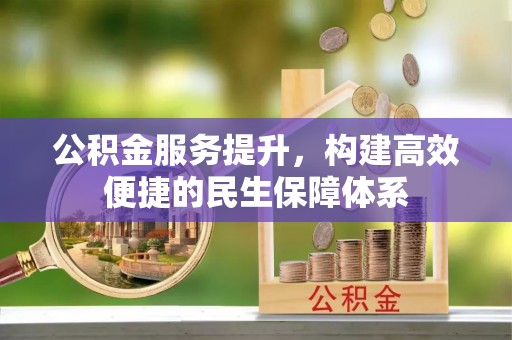 叙永公积金服务提升，构建高效便捷的民生保障体系