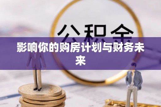 叙永影响你的购房计划与财务未来