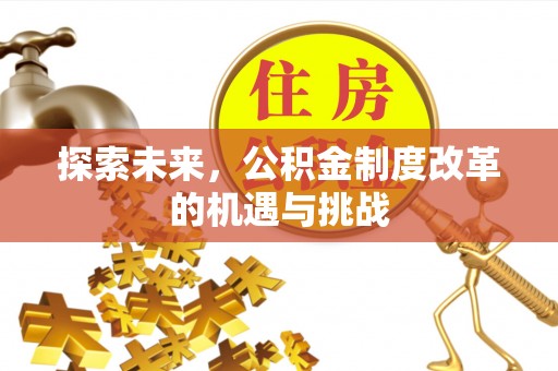 叙永探索未来，公积金制度改革的机遇与挑战