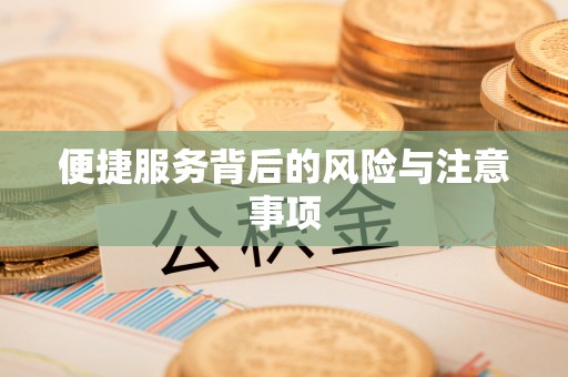 叙永便捷服务背后的风险与注意事项